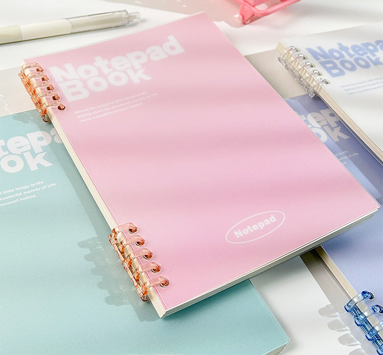 A5 Loose-Leaf Notebook - Removable Coil Notebook Student Notepad