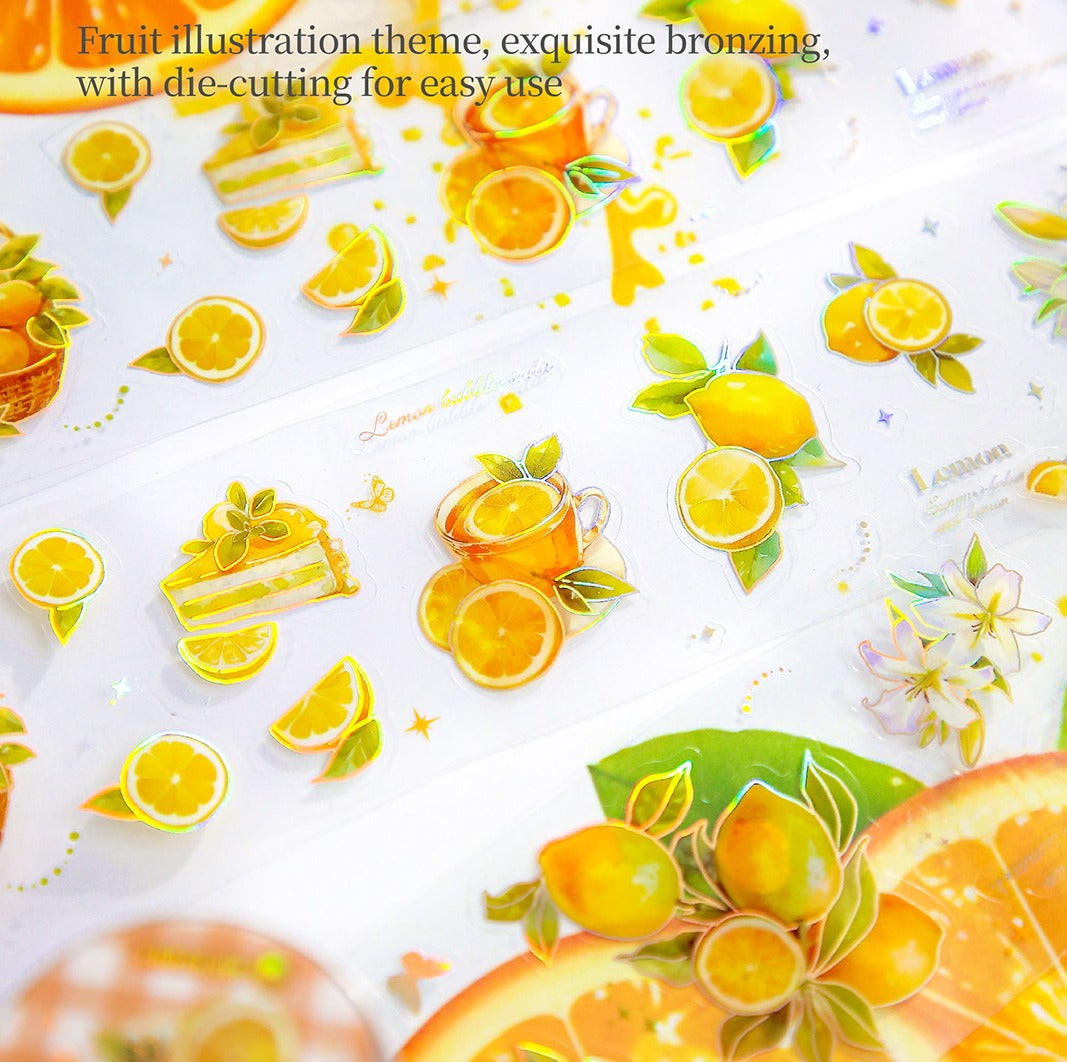 Kawaii Fruit Washi Tape - Strawberry Ramble Sweet Style