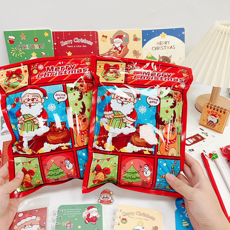 Christmas Stationery Surprise Bag - Mystery Gift Bag School Supplies for Kids