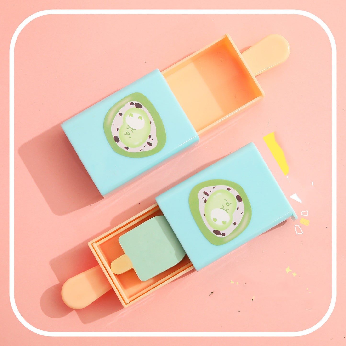 Kawaii Creative Rubber Magic Box - Cartoon Eraser Set