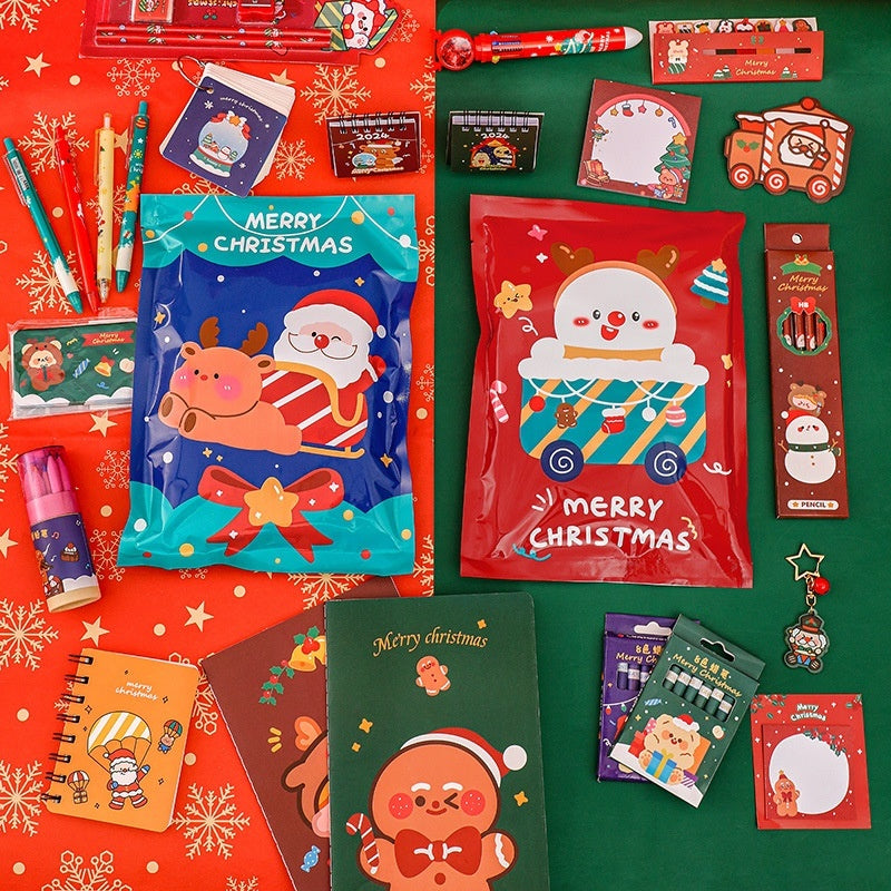 Kawaii Christmas Stationery Blind Box - Lucky Gift Bag Surprise