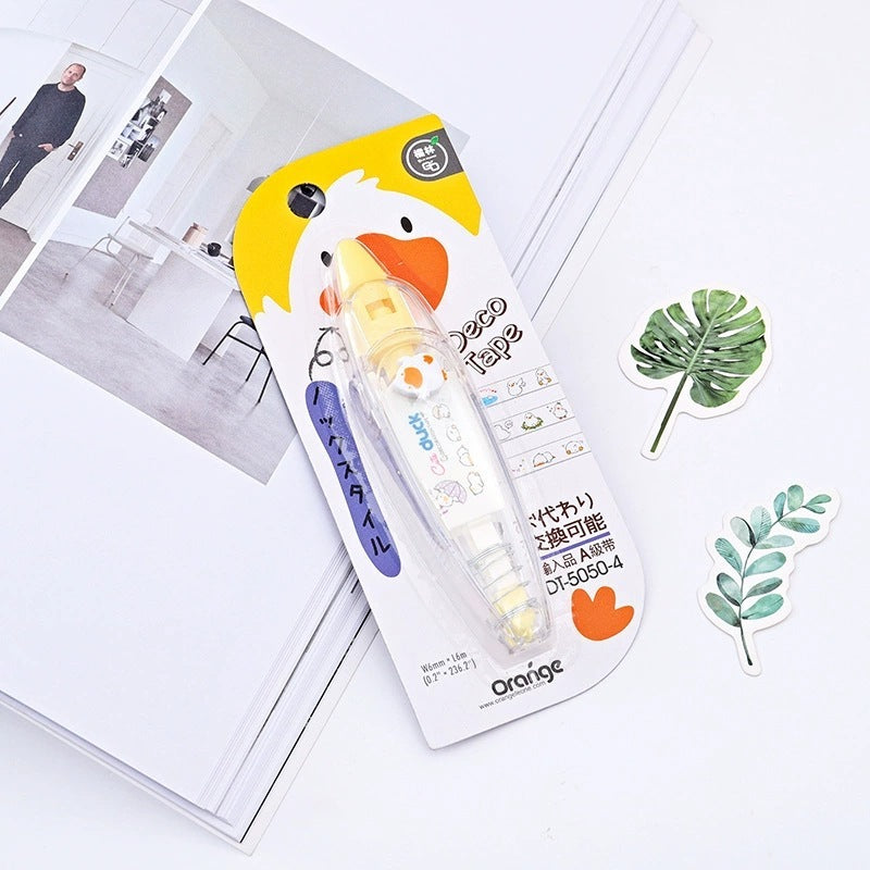 Kawaii Creative Cartoon Push Correction Tape