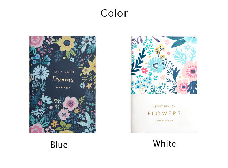 Kawaii A5 Literary Delicate Notebook - Elegant Journal & Planner