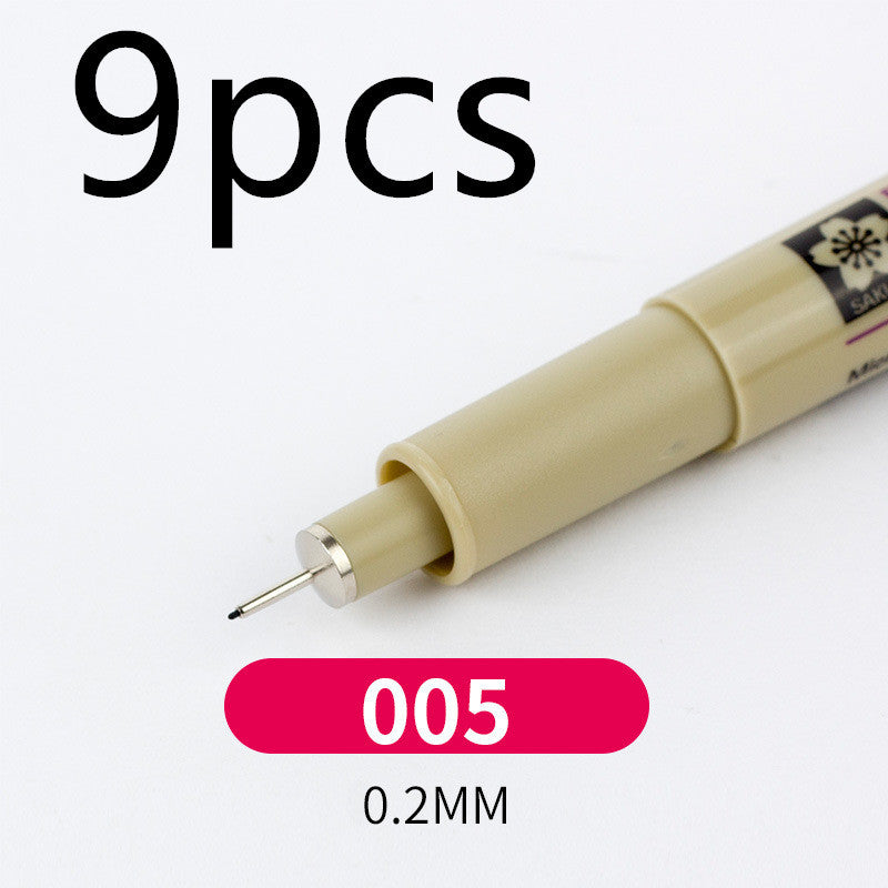 Beige mechanical pencil with a red label indicating '0.2MM' on a white background.