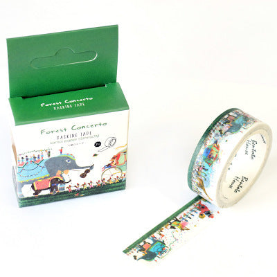 Kawaii Cherry Blossom Washi Tape - Decorative Stationery