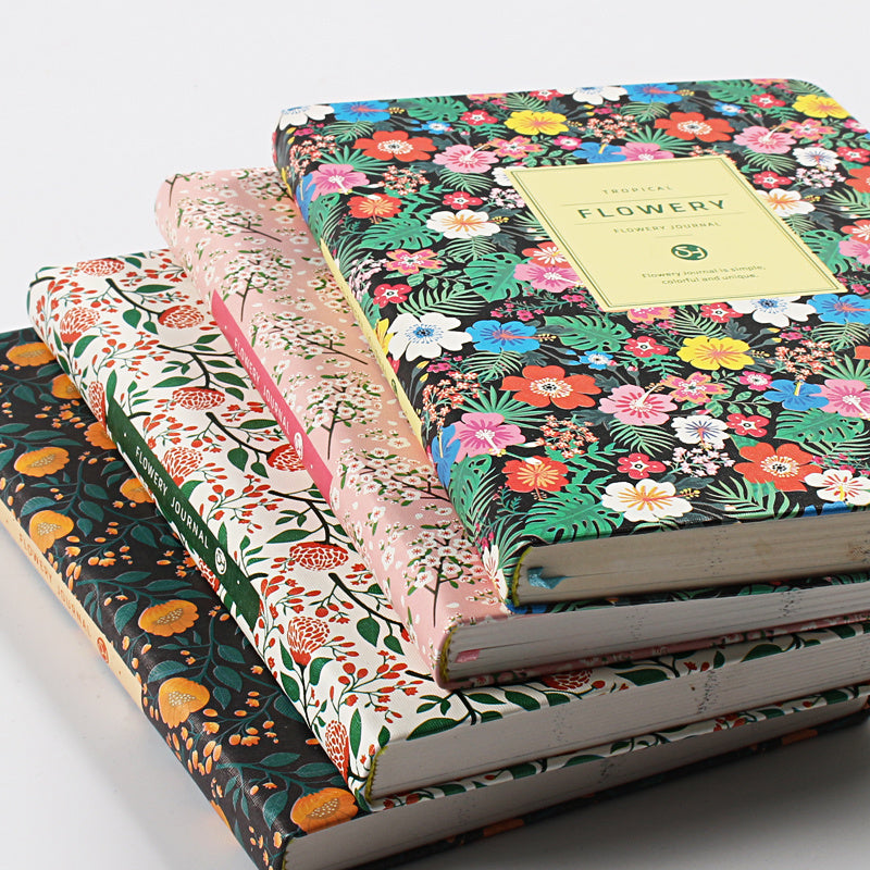 Kawaii Floral Loose-leaf Notebook - A5 Planner & Journal