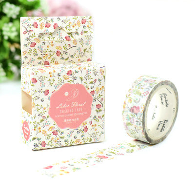 Kawaii Cherry Blossom Washi Tape - Decorative Stationery