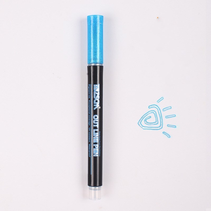 Kawaii Freehand Highlighter Set - Colorful Study Markers