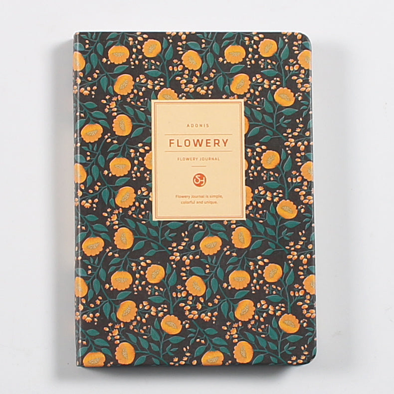 Kawaii Floral Loose-leaf Notebook - A5 Planner & Journal