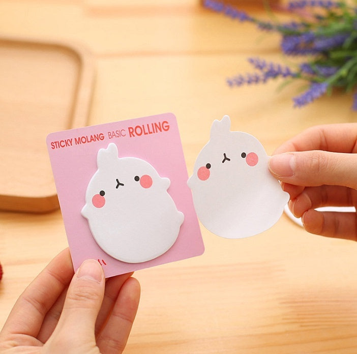 Kawaii Cartoon Sticky Notes - Cute Convenient Stickers