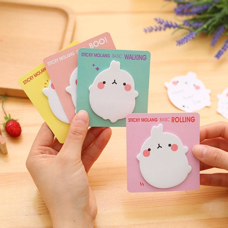 Kawaii Cartoon Sticky Notes - Cute Convenient Stickers
