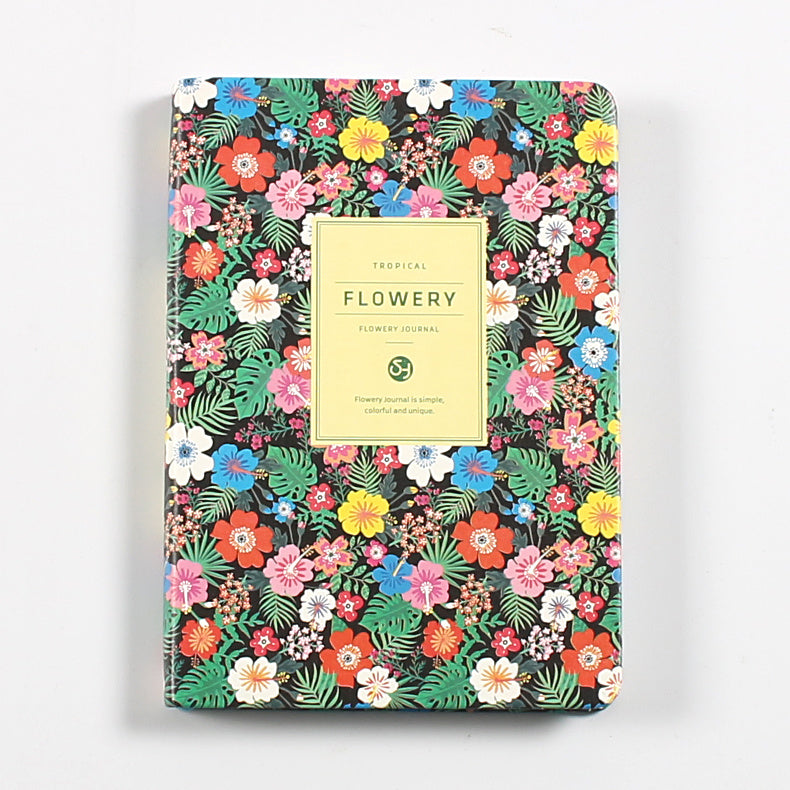 Kawaii Floral Loose-leaf Notebook - A5 Planner & Journal