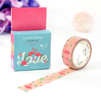Kawaii Cherry Blossom Washi Tape - Decorative Stationery