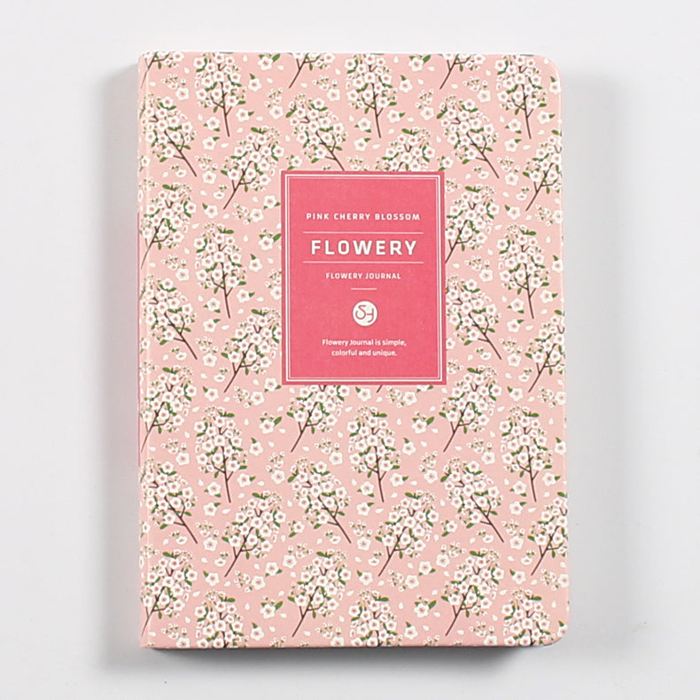 Kawaii Floral Loose-leaf Notebook - A5 Planner & Journal