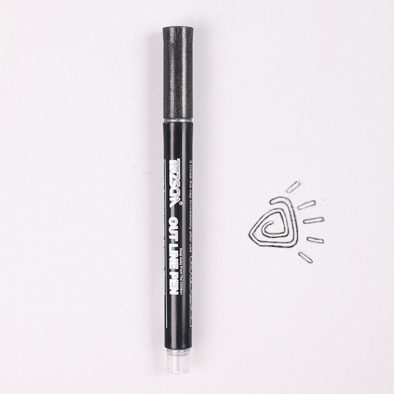 Kawaii Freehand Highlighter Set - Colorful Study Markers