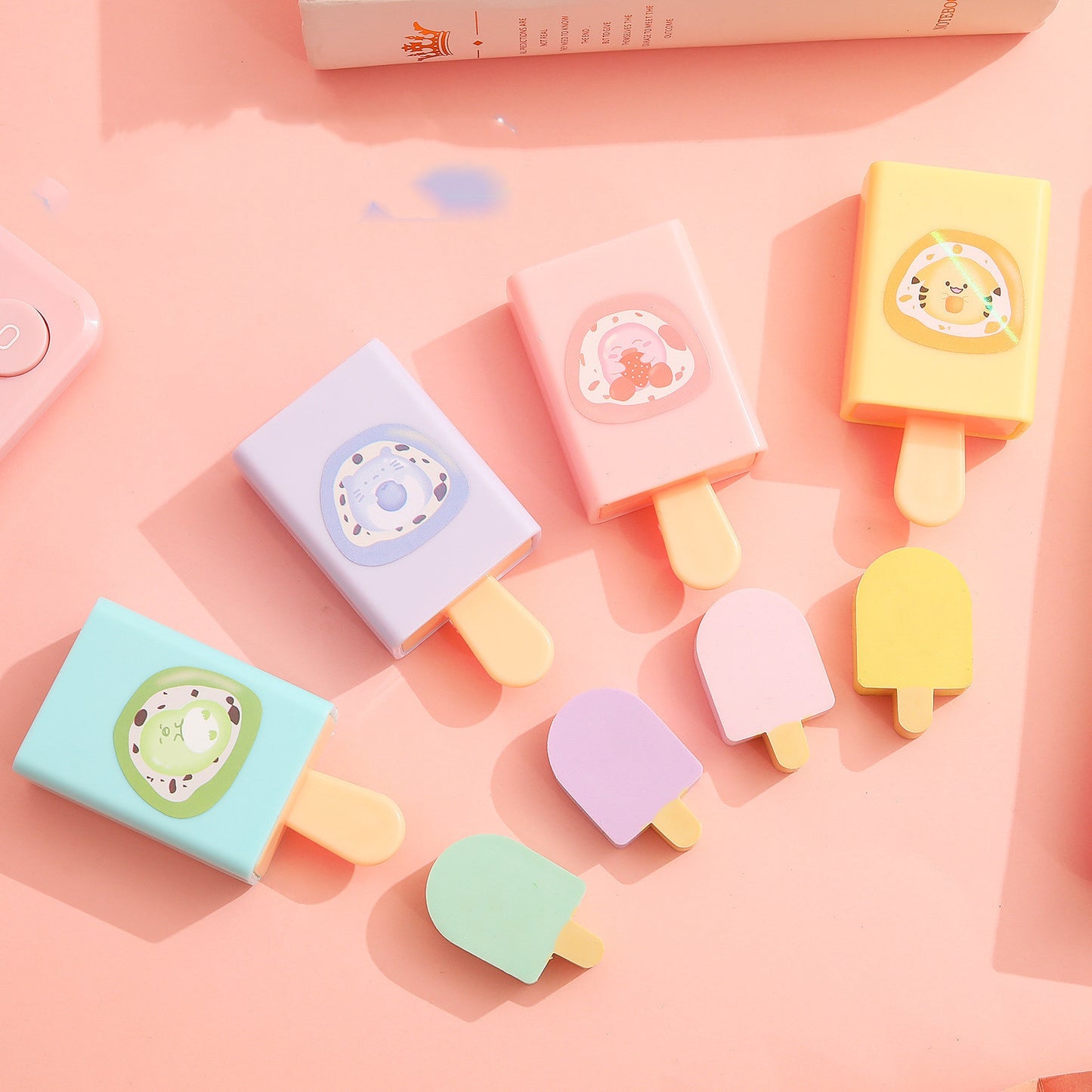 Kawaii Creative Rubber Magic Box - Cartoon Eraser Set