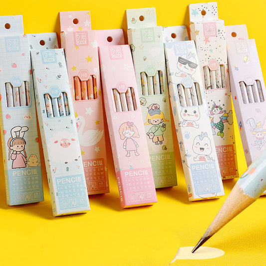 Kawaii Sketching Pencil Set - Children's Learning Box