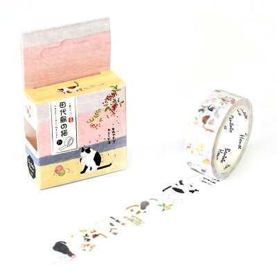 Kawaii Cherry Blossom Washi Tape - Decorative Stationery