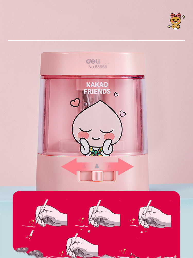 Kawaii Character Pencil Sharpener - Cute Desktop Manual Sharpener
