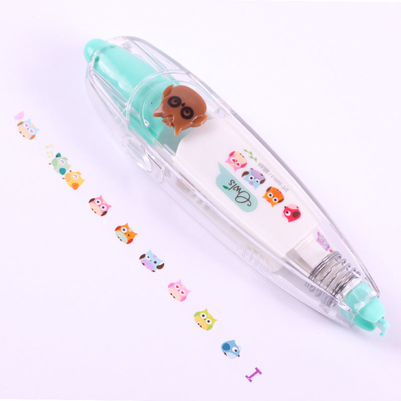 Kawaii Creative Cartoon Push Correction Tape