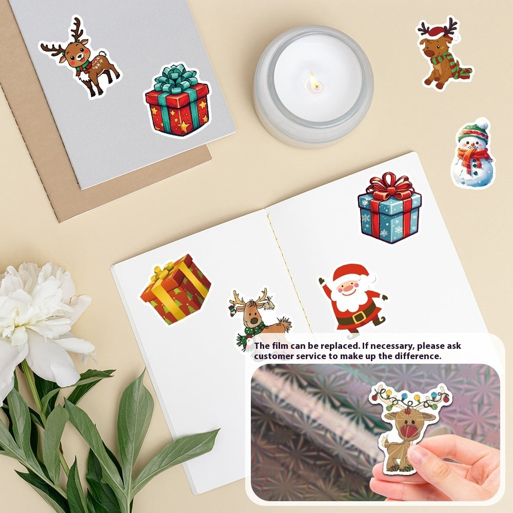 Jolly Santa Waterproof Sticker Pack