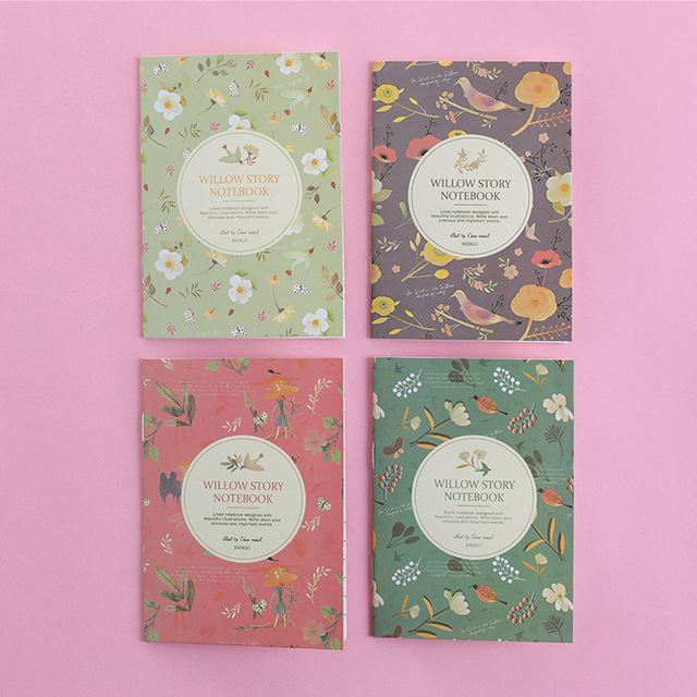 Kawaii Korean Mini Notebook - Kids Cartoon Design