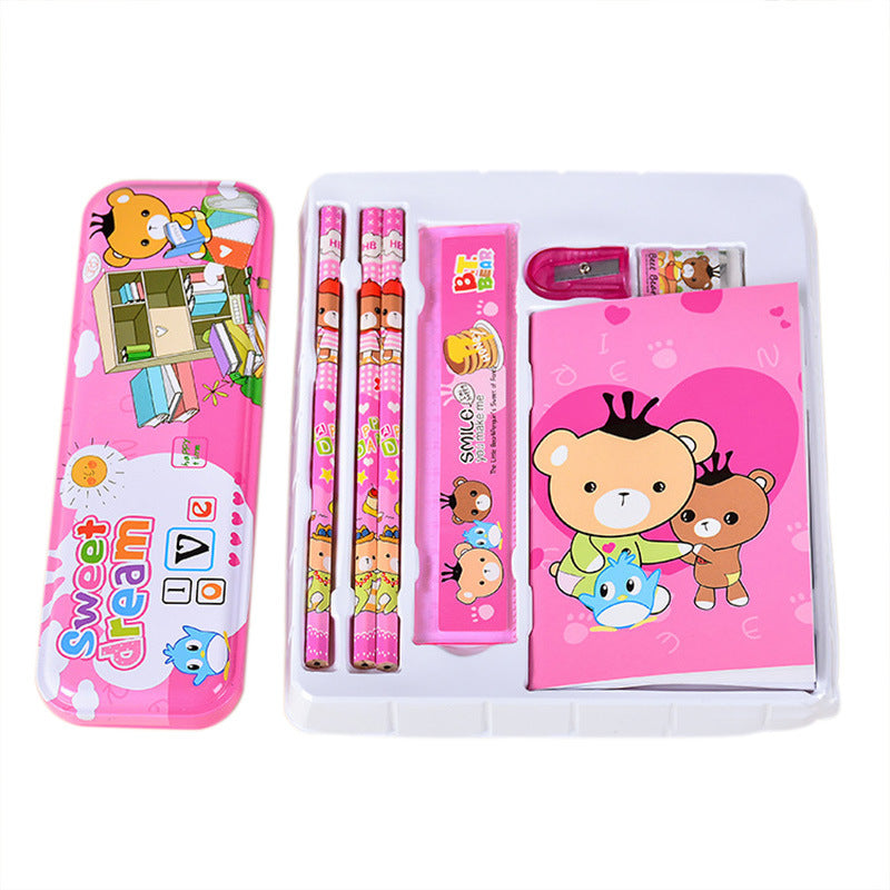 Kawaii Children's School Supplies Set - Kindergarten Reward Gift