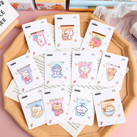 Kawaii Magnetic Bookmark - Cute Cartoon for Primary Students