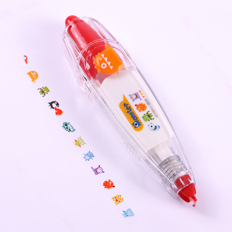Kawaii Creative Cartoon Push Correction Tape