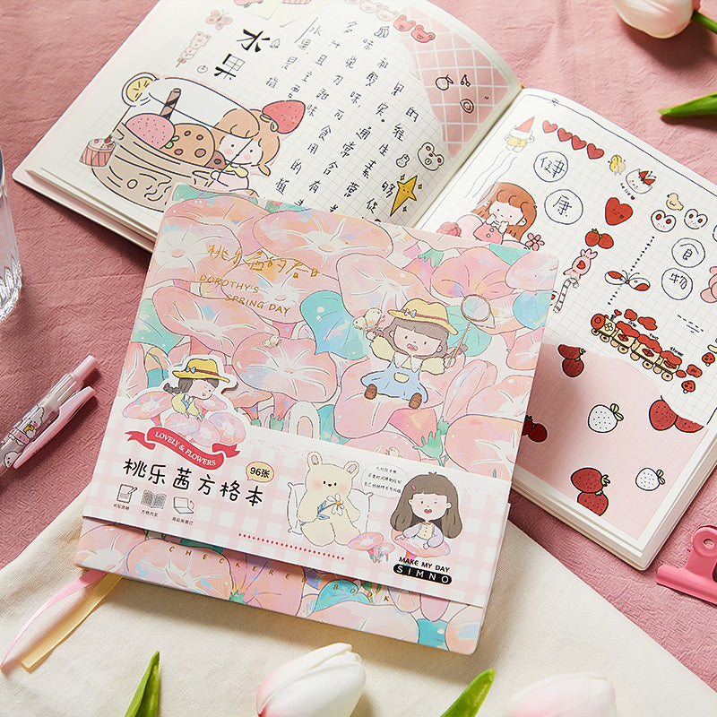 Kawaii Cartoon Weekly Schedule Planner Notes