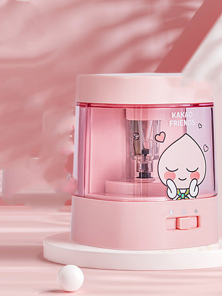 Kawaii Character Pencil Sharpener - Cute Desktop Manual Sharpener