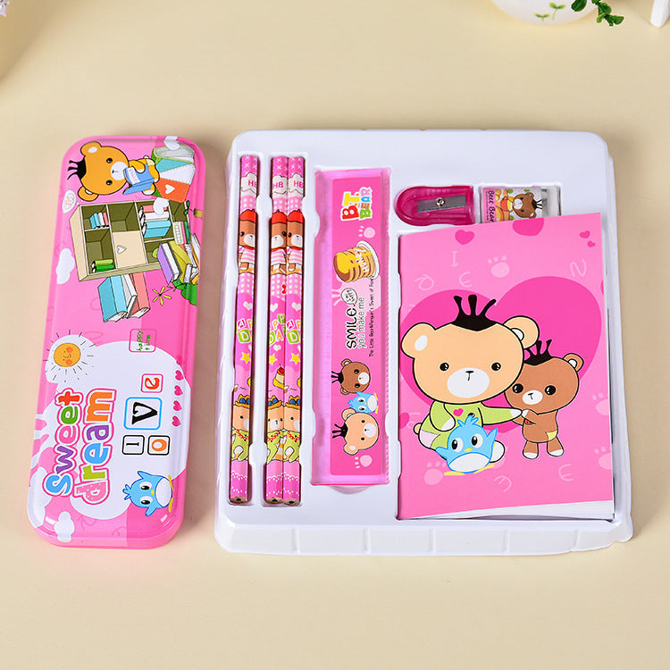 Kawaii Children's School Supplies Set - Kindergarten Reward Gift