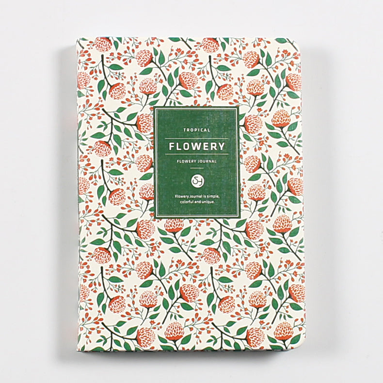 Kawaii Floral Loose-leaf Notebook - A5 Planner & Journal