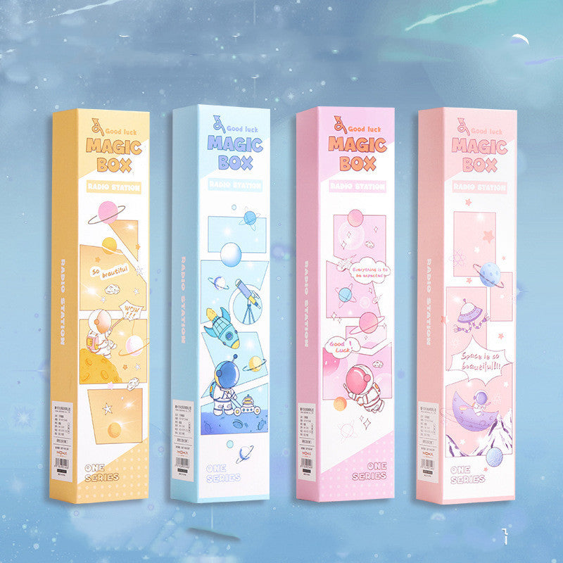 Kawaii Stationery Blind Box Pen Set - Cute Primary School Surprise