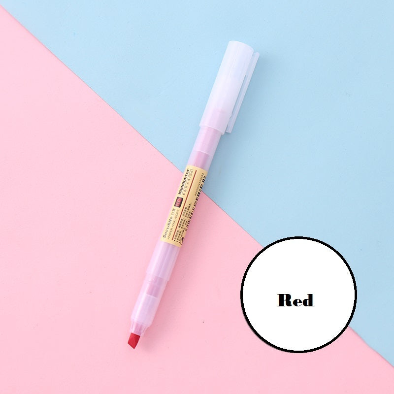 Kawaii Colorful Highlighter Set - Hand Account Markers