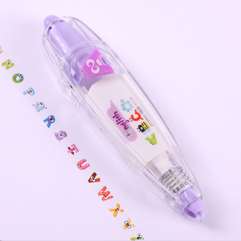 Kawaii Creative Cartoon Push Correction Tape