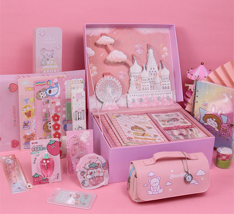 Kawaii Year of the Ox Stationery Gift Set - Children's Collection