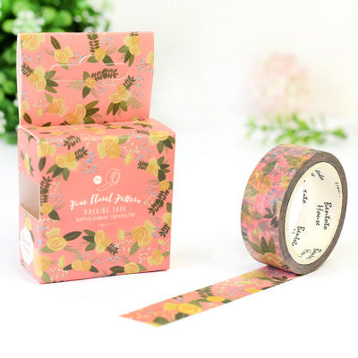 Kawaii Cherry Blossom Washi Tape - Decorative Stationery