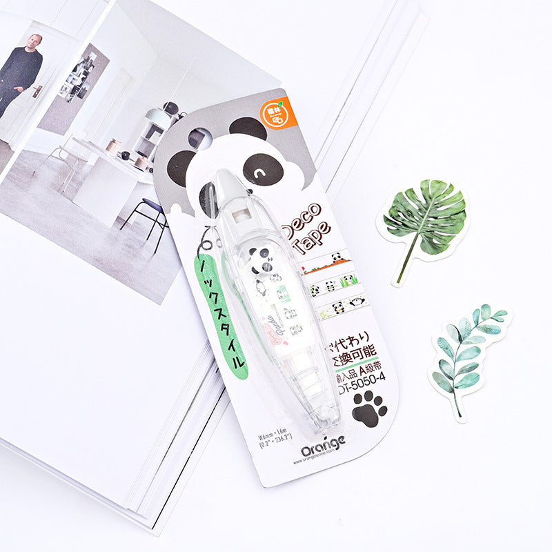 Kawaii Creative Cartoon Push Correction Tape