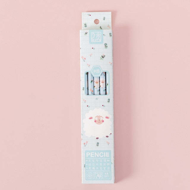 Kawaii Student Pencil Set - 10 Pack Writing Pencils