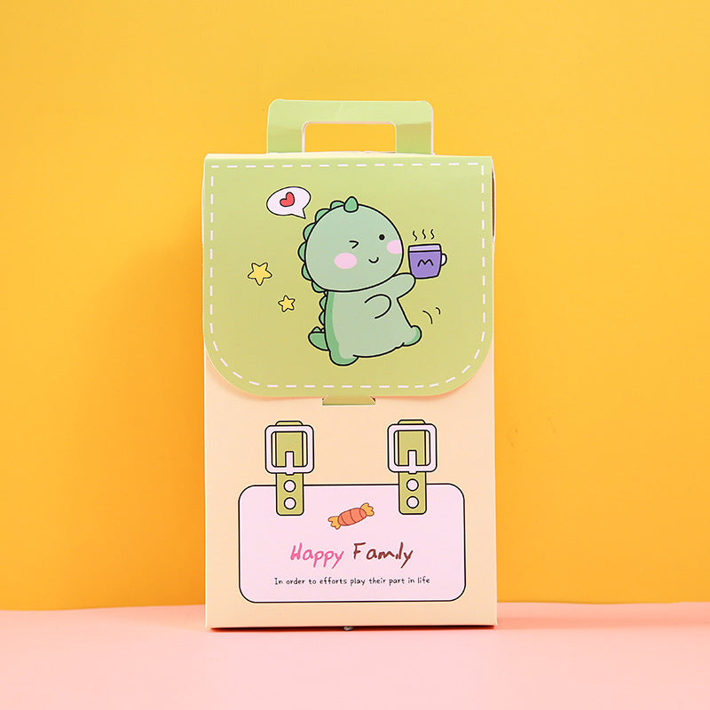 Kawaii Stationery Blind Box Set - Schoolbag Pen Notebook Memo Surprise