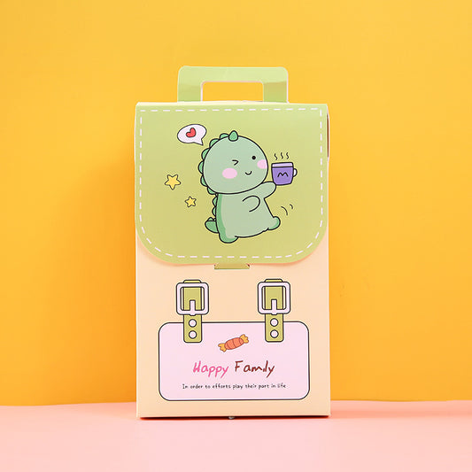 Kawaii Stationery Blind Box Set - Schoolbag Pen Notebook Memo Surprise