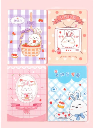 Kawaii Car Line A5 Notebook - Office & Student Notepad