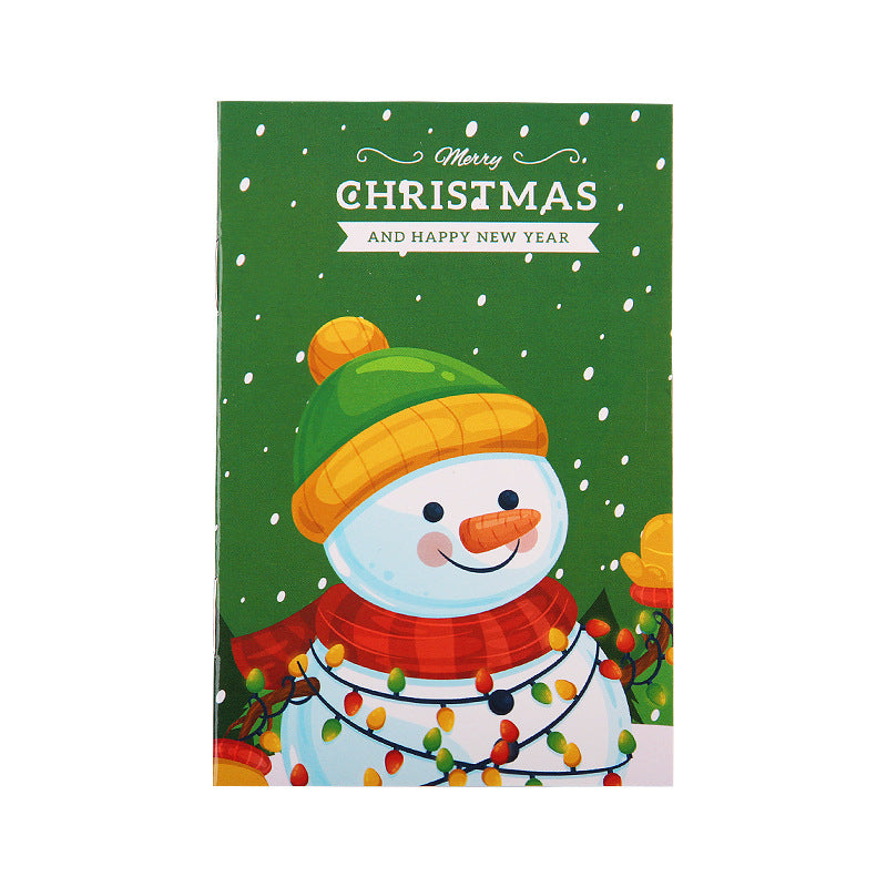Christmas Pocket Notepad 3-Pack Bundle - Cute Santa Mini Notepads Set