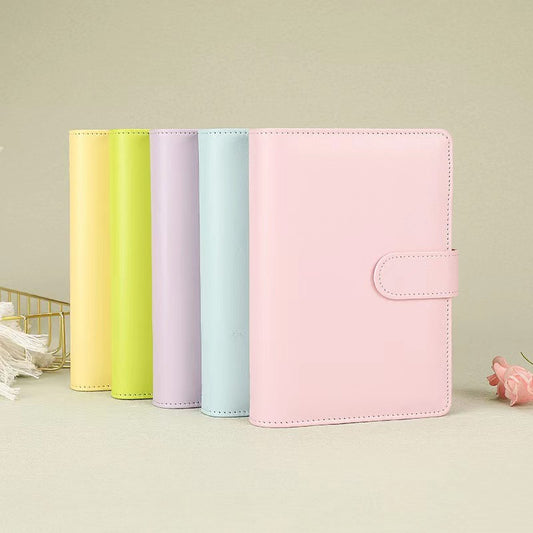 Macaron Color Loose-Leaf Notebook Refills - A5/A6 Student Stationery Inner Pages