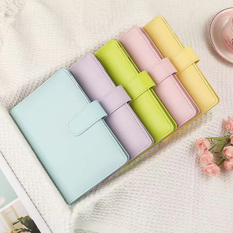 Macaron Color Loose-Leaf Notebook Refills - A5/A6 Student Stationery Inner Pages