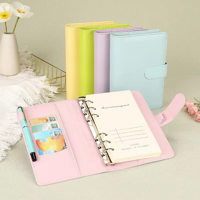 Macaron Color Loose-Leaf Notebook Refills - A5/A6 Student Stationery Inner Pages