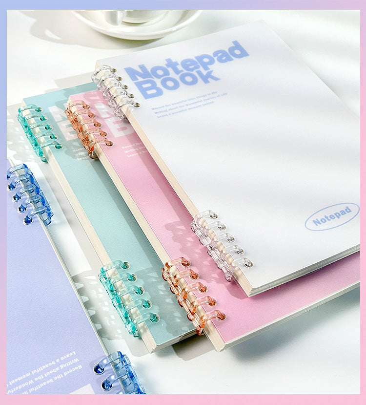 A5 Loose-Leaf Notebook - Removable Coil Notebook Student Notepad