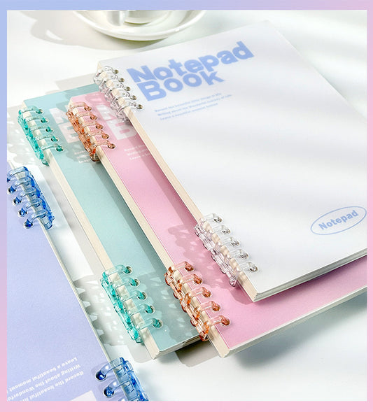 A5 Loose-Leaf Notebook - Removable Coil Notebook Student Notepad