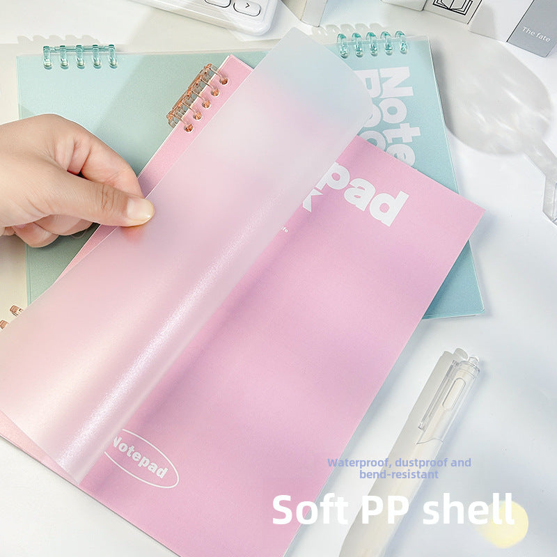 A5 Loose-Leaf Notebook - Removable Coil Notebook Student Notepad